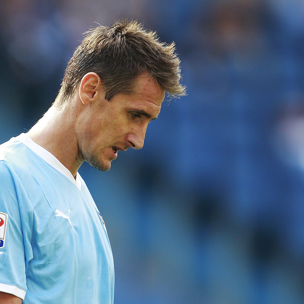 Нападающий Лацио Мирослав Клозе