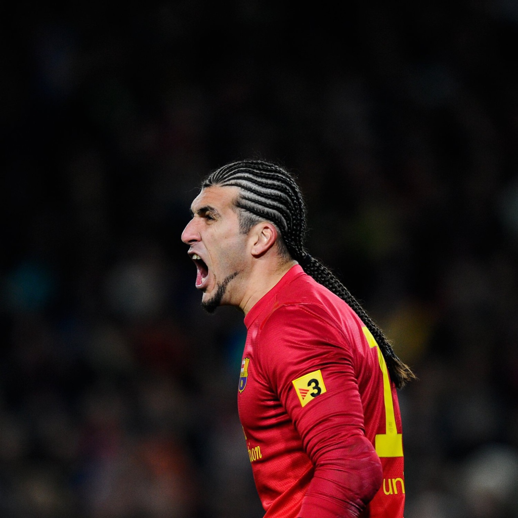 Голкипер Барселоны Хосе Пинто