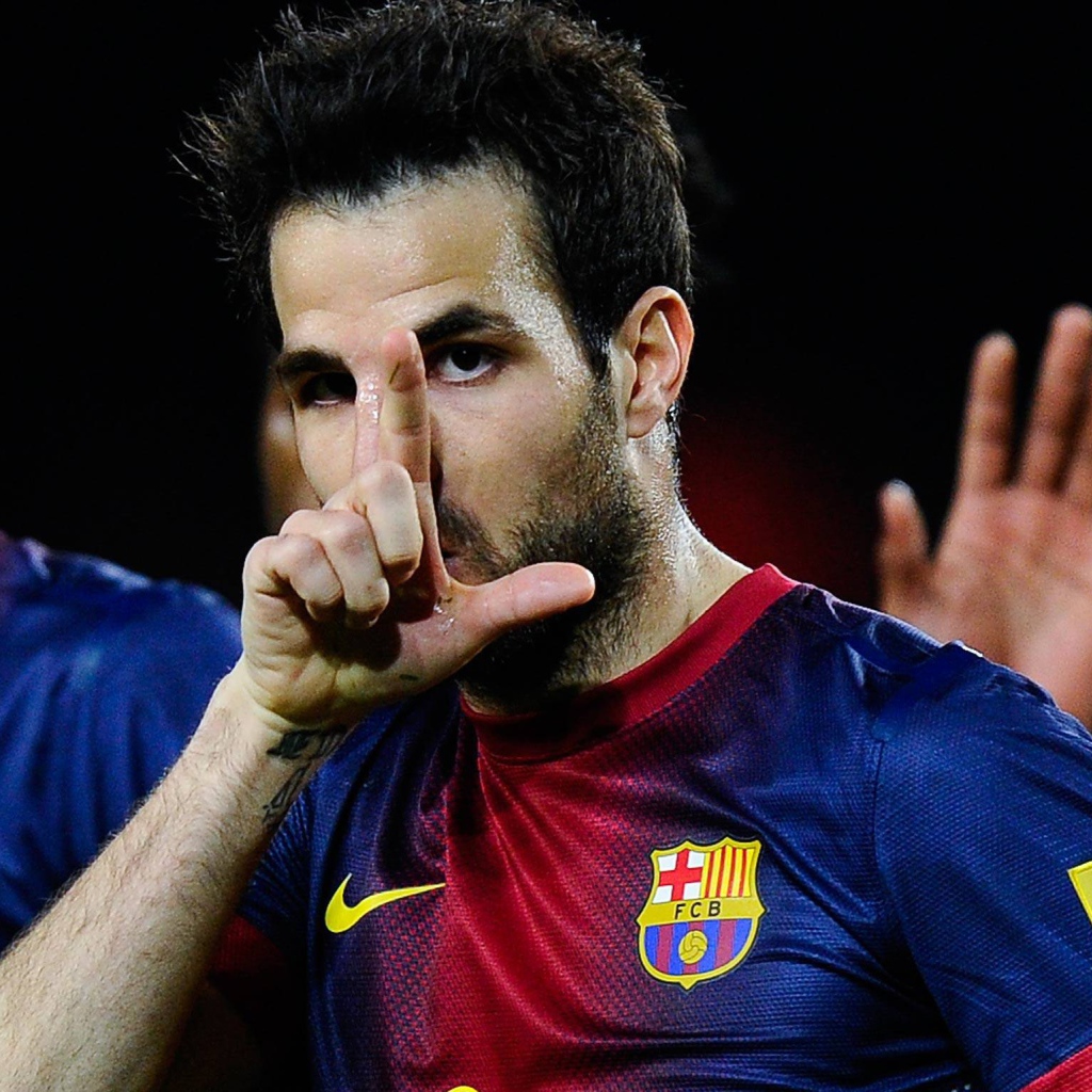 Полузащитник Барселоны Франсеск Фабрегас