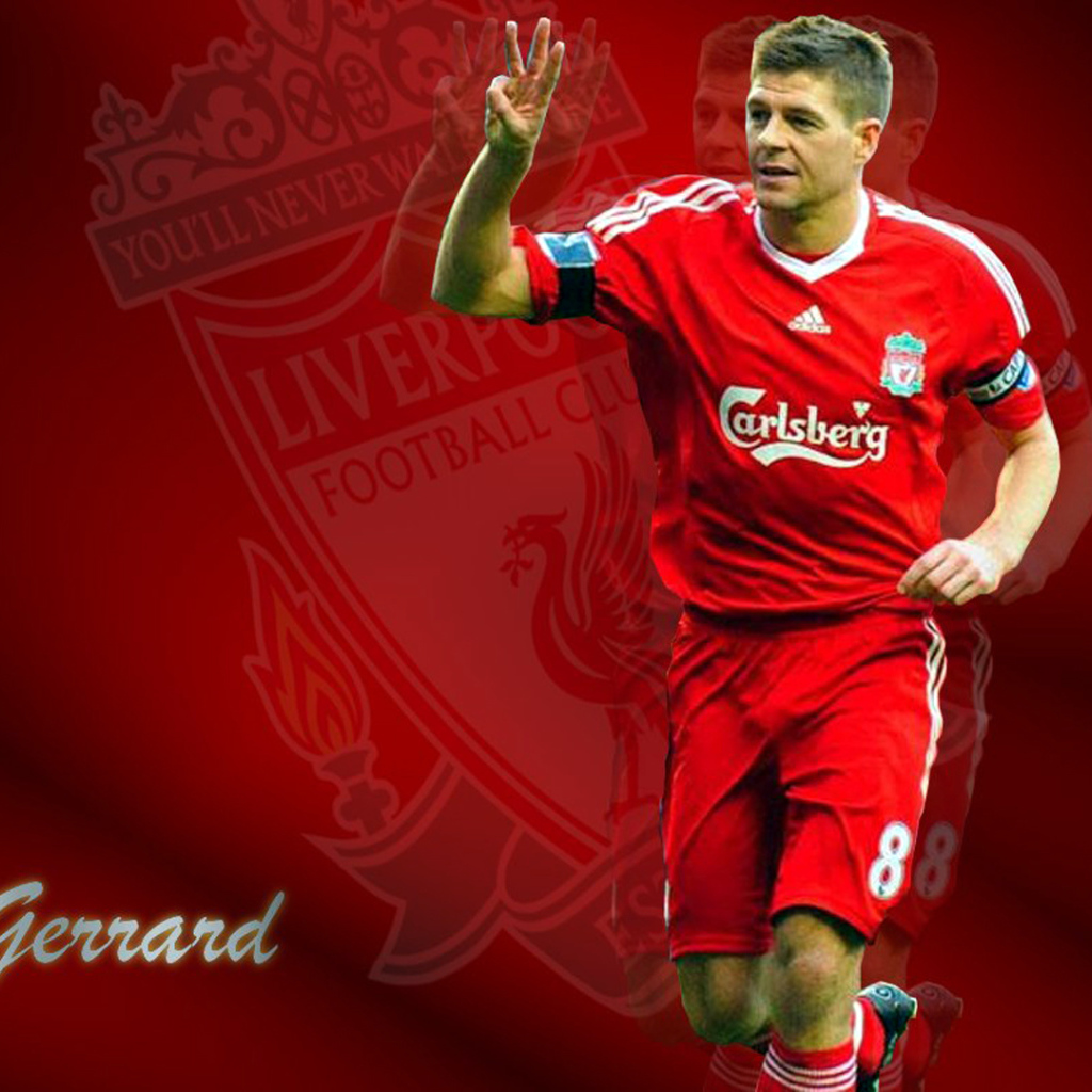 The halfback of Liverpool Steven