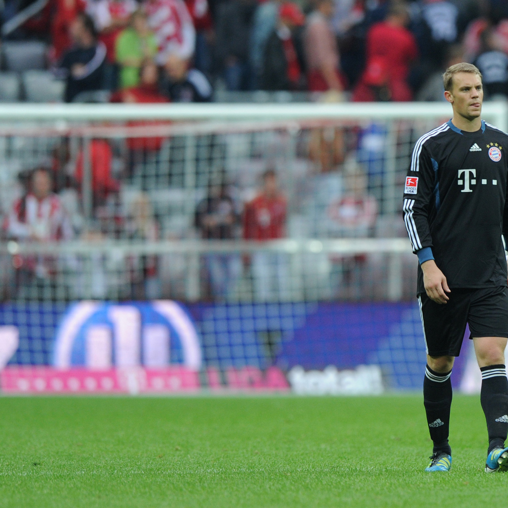 Игрок номер 1 из Баварии Мануэль Нойер