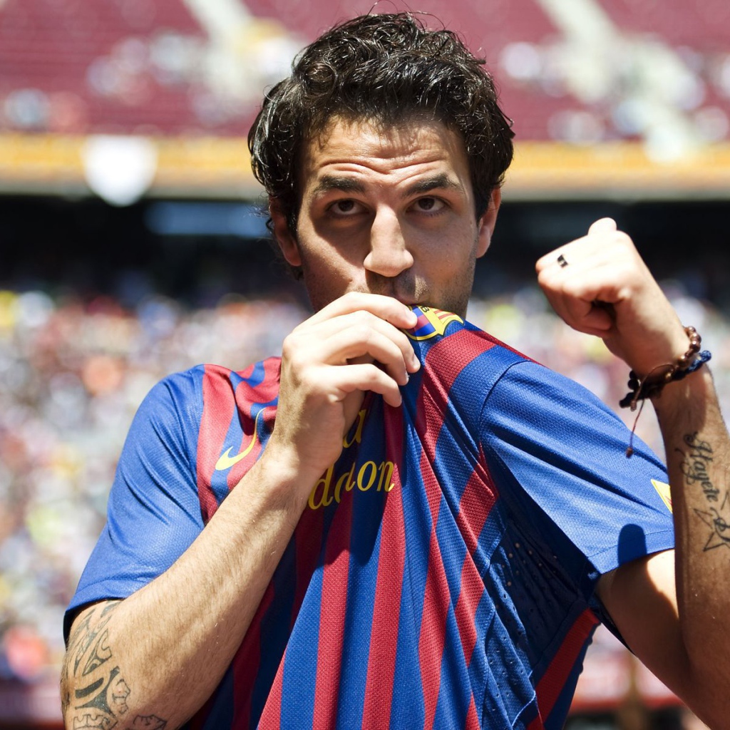  Игрок Барселоны Франсеск Фабрегас любит свой ​​клуб