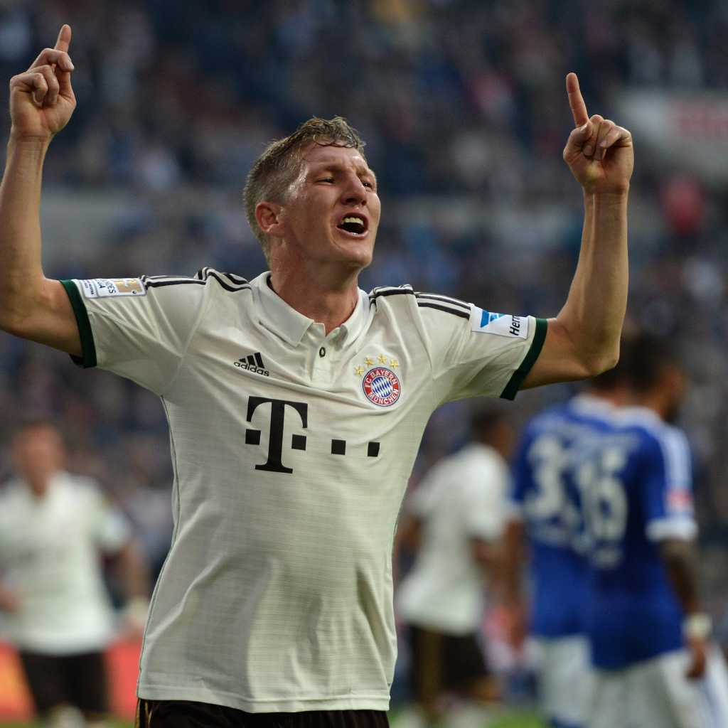 Игрок Баварии Бастиан Швайнштайгер