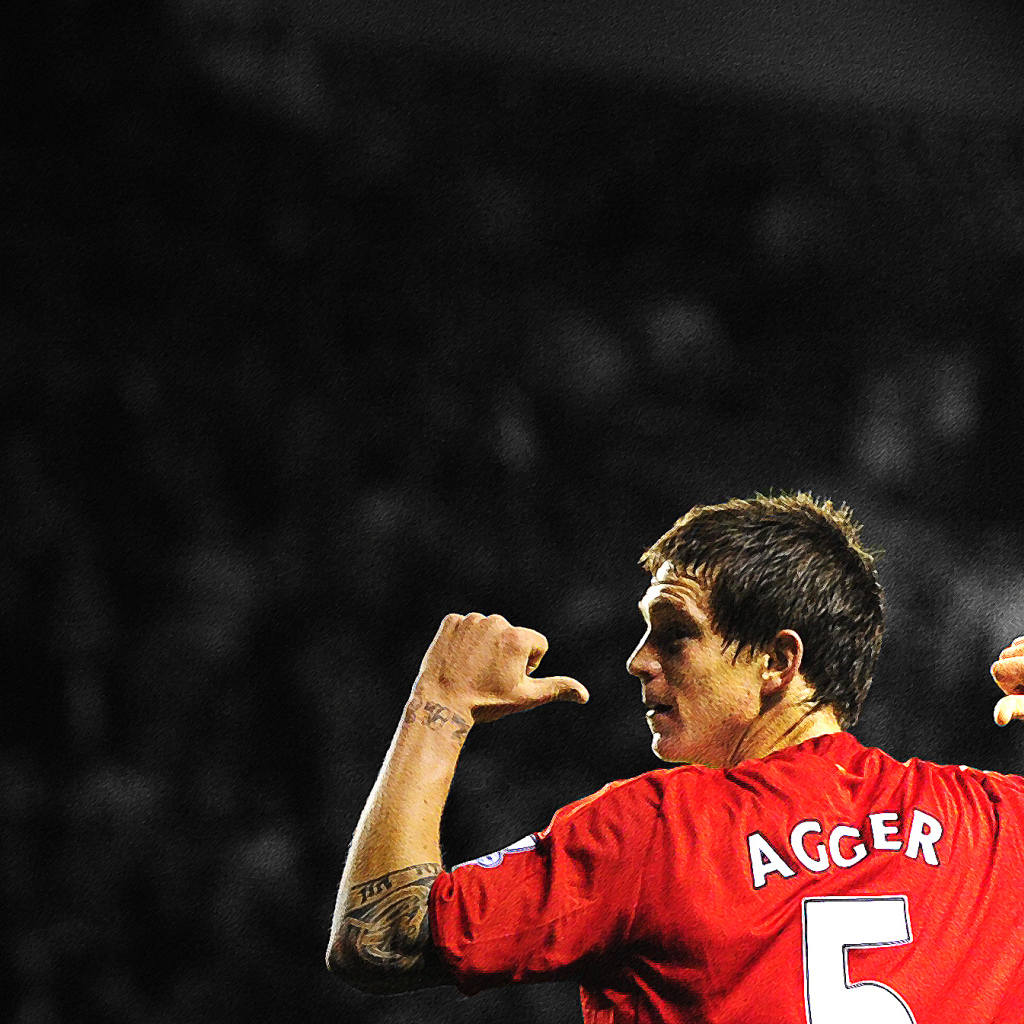 Игрок Ливерпуля Даниэль Аггер