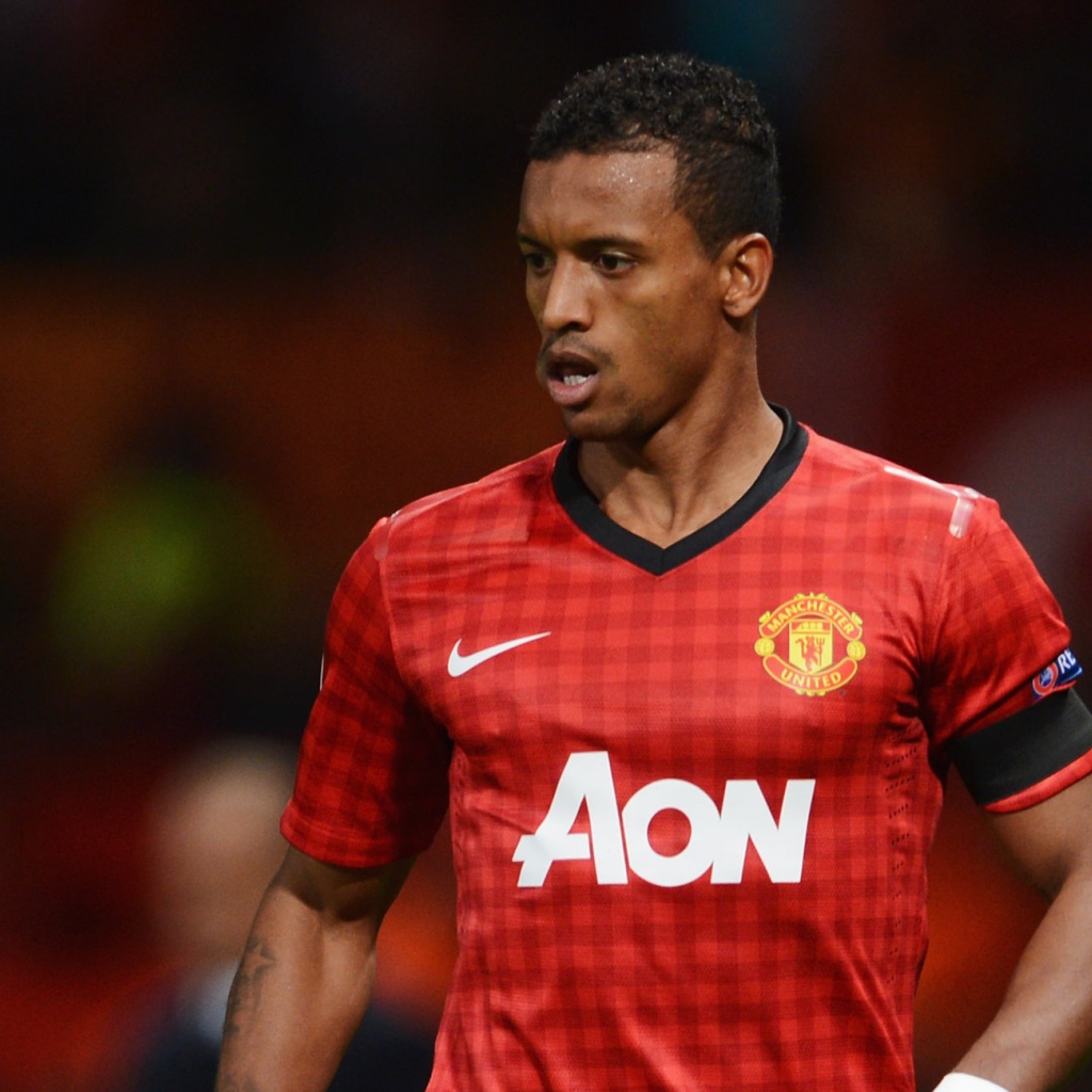 Игрок Манчестер Юнайтед Луиш Нани