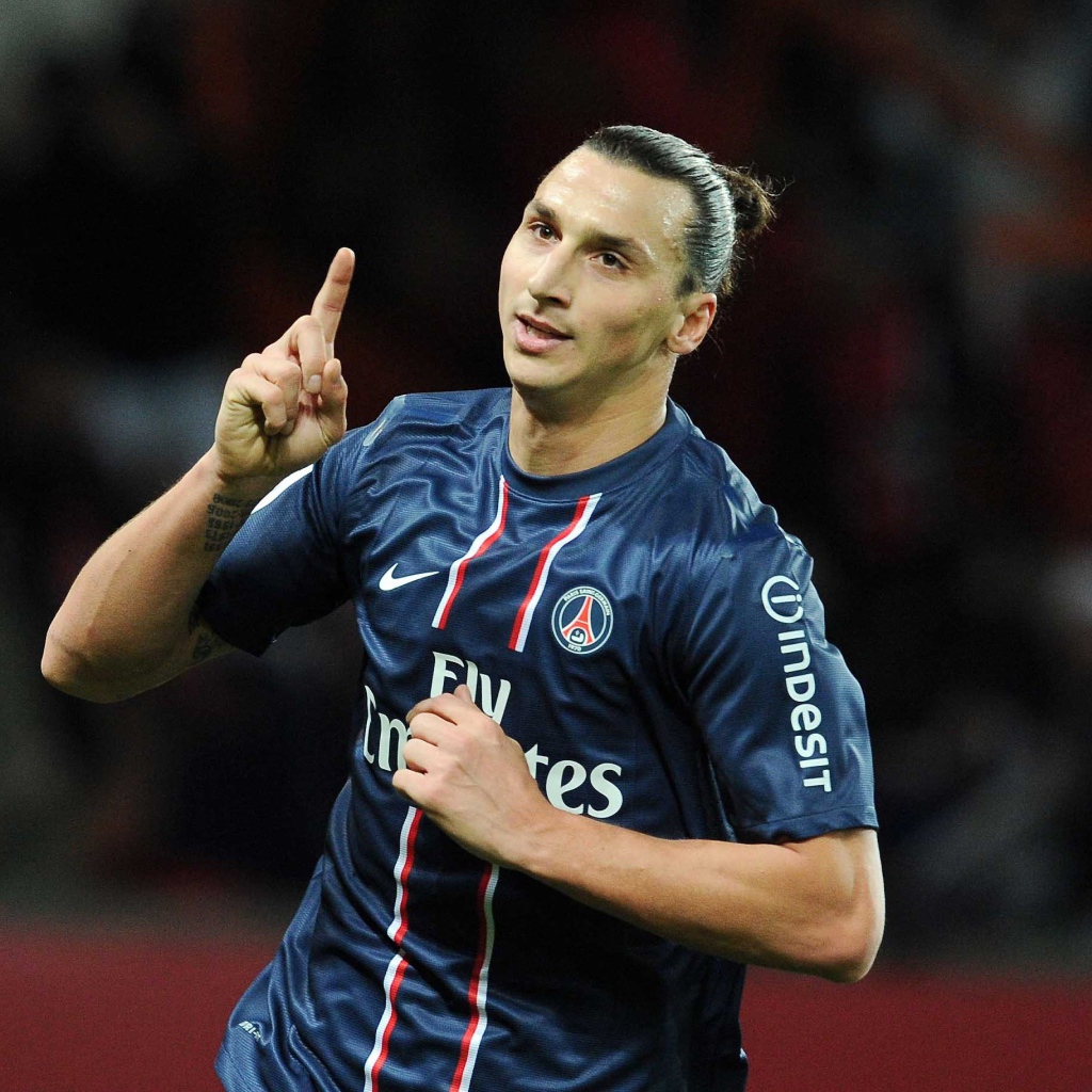 Игрок из ПСЖ Златан Ибрагимович