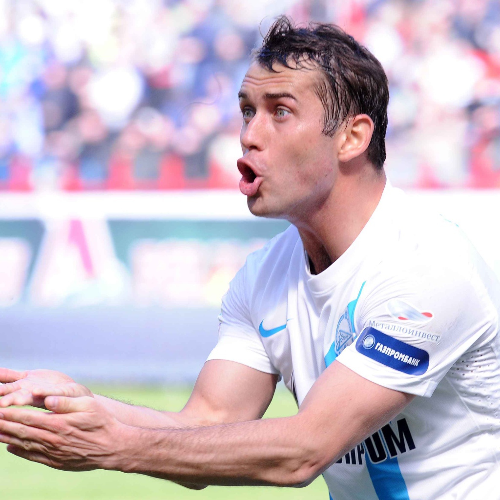 Игрок Зенита Александр Кержаков