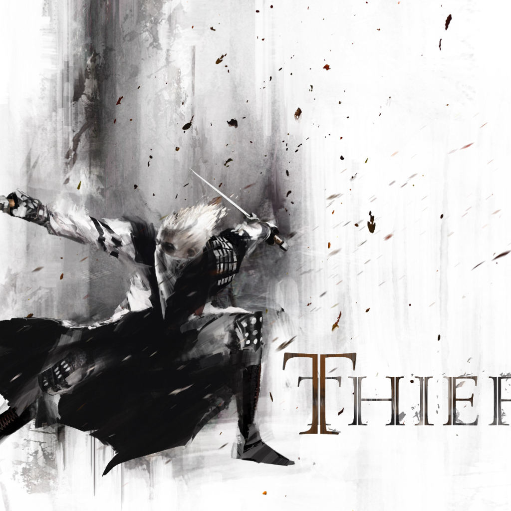Thief: новые белые обои