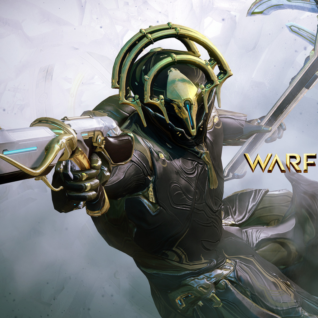 Warframe: киборг с оружием