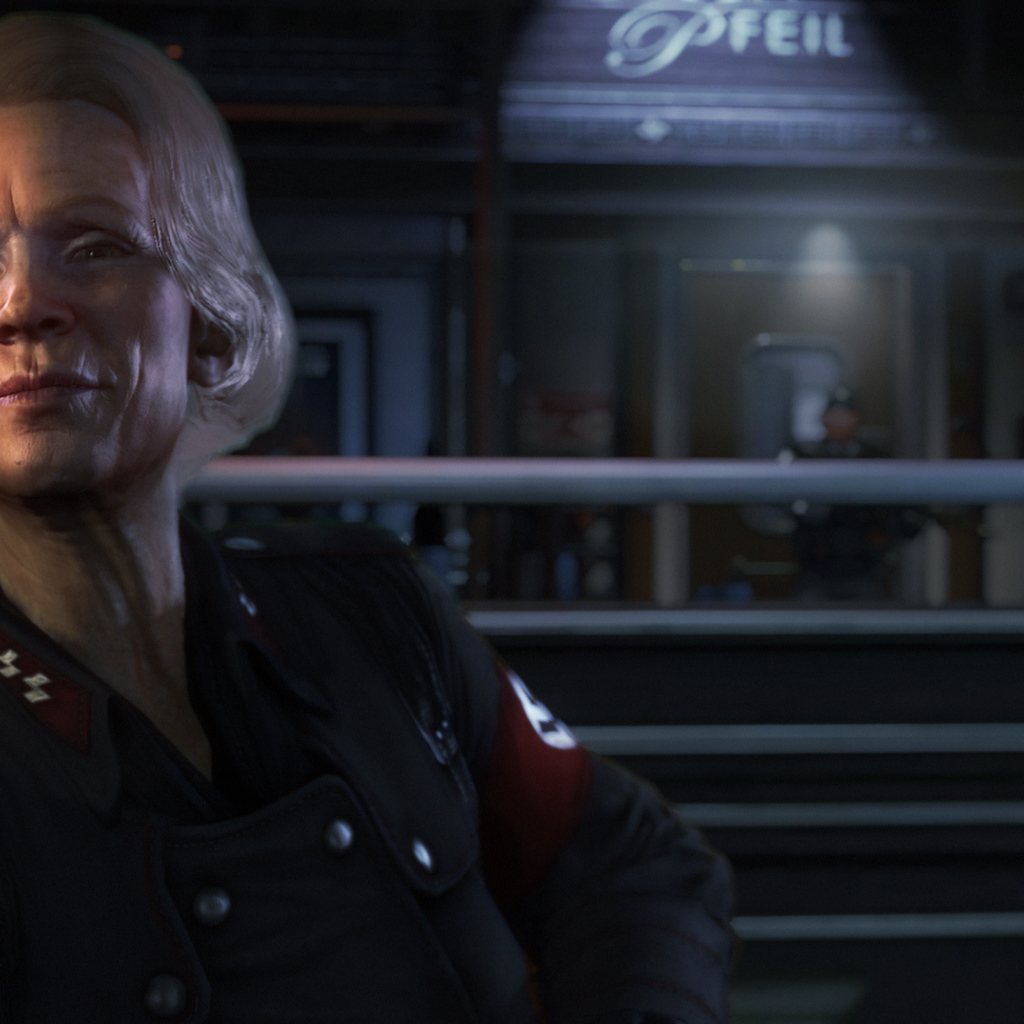 Wolfenstein New Order: фашистский офицер