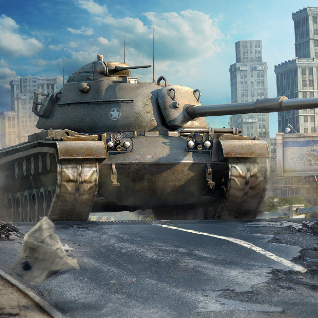 World of Tanks: американский танк M48A1