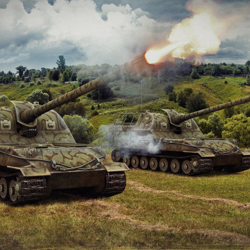 World of Tanks: артиллерия