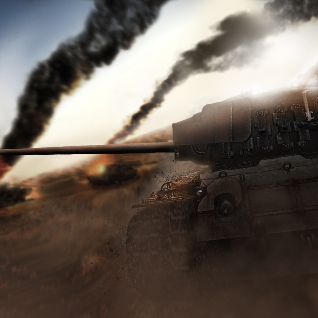 World of Tanks: танк на поле боя