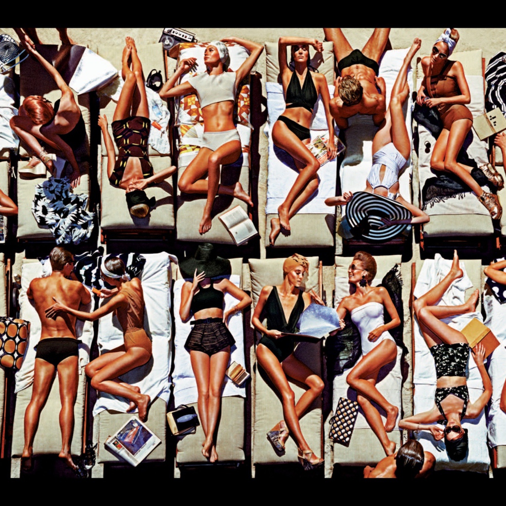 Фотография людей на пляже