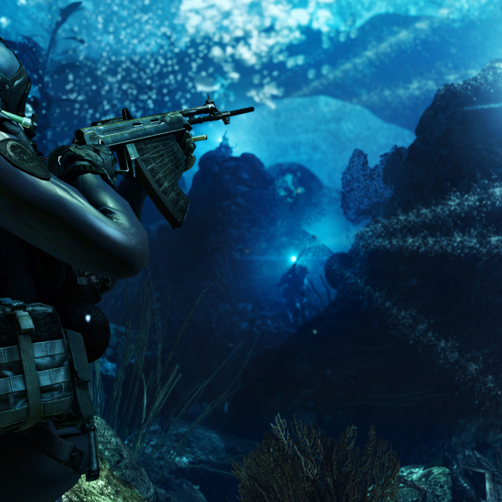 call of duty: ghosts in the underwater ambush