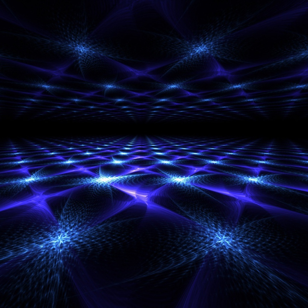 Голубой фрактал