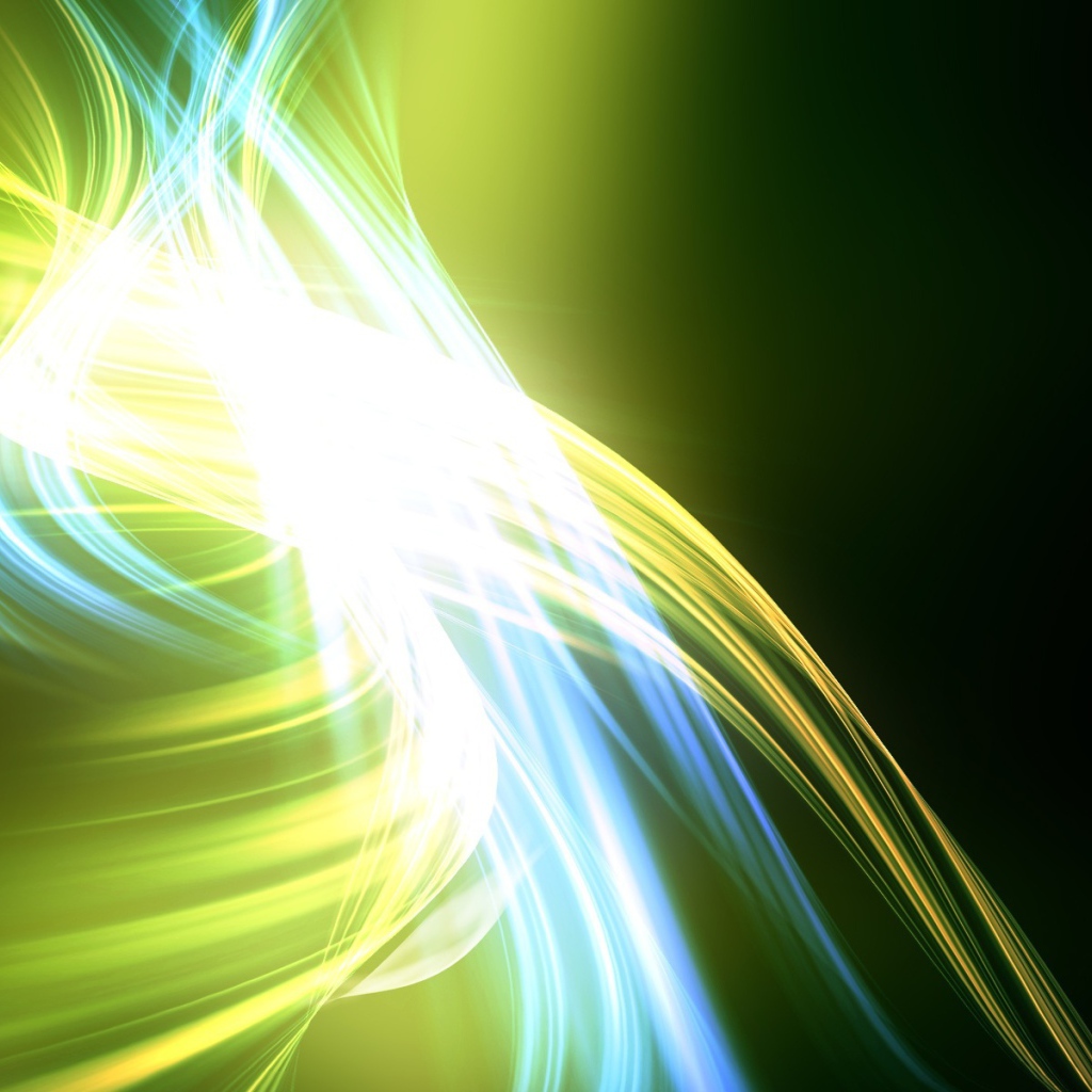 Зеленая абстракция