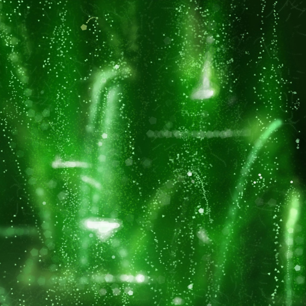 Зеленый фейерверк 