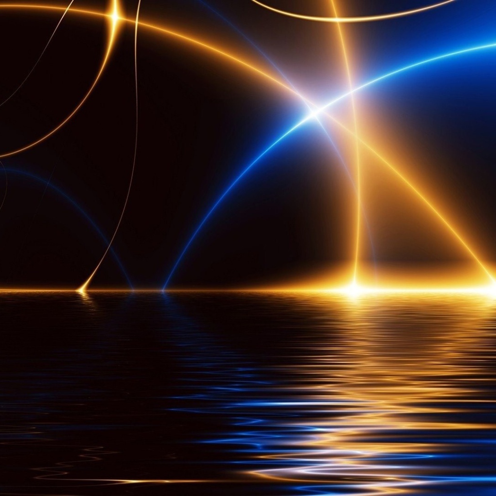 Вспышки на воде