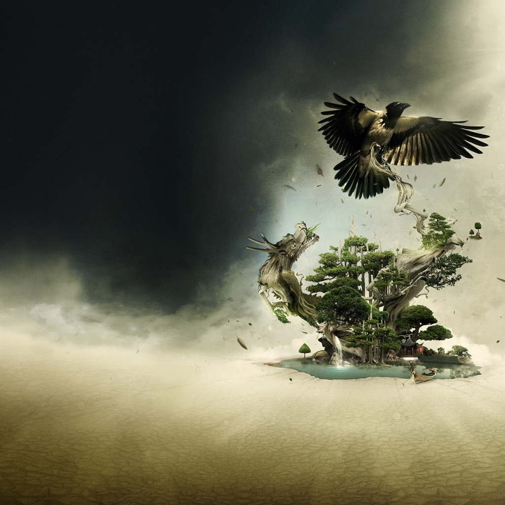 Ворона и дракон