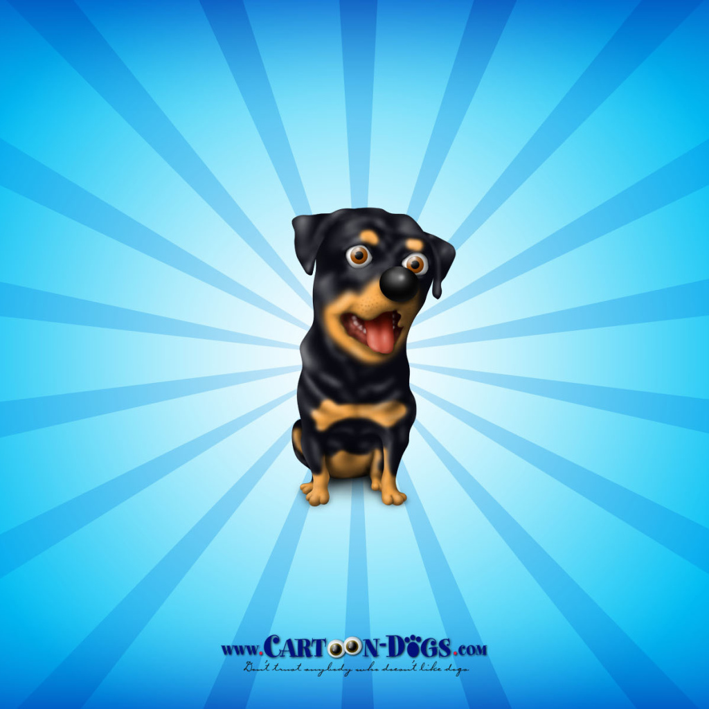 Ротвейлер из мультфильма