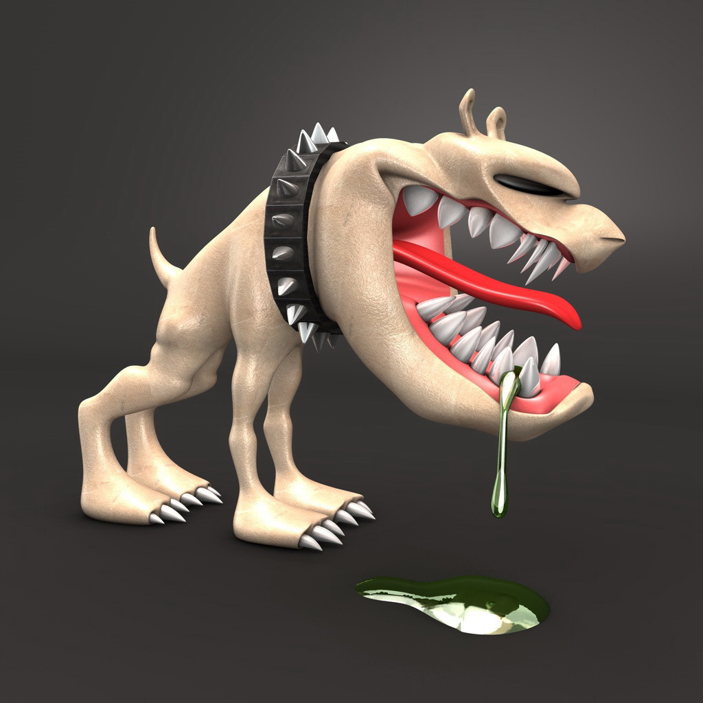 Зубастая собака