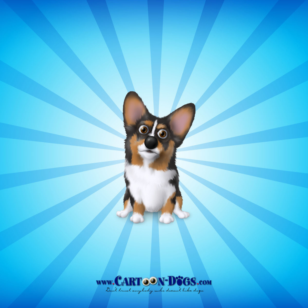 Вельш-корги из мультфильма