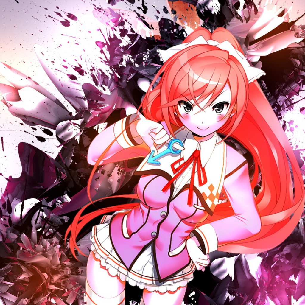 Аниме девочка с ключиком