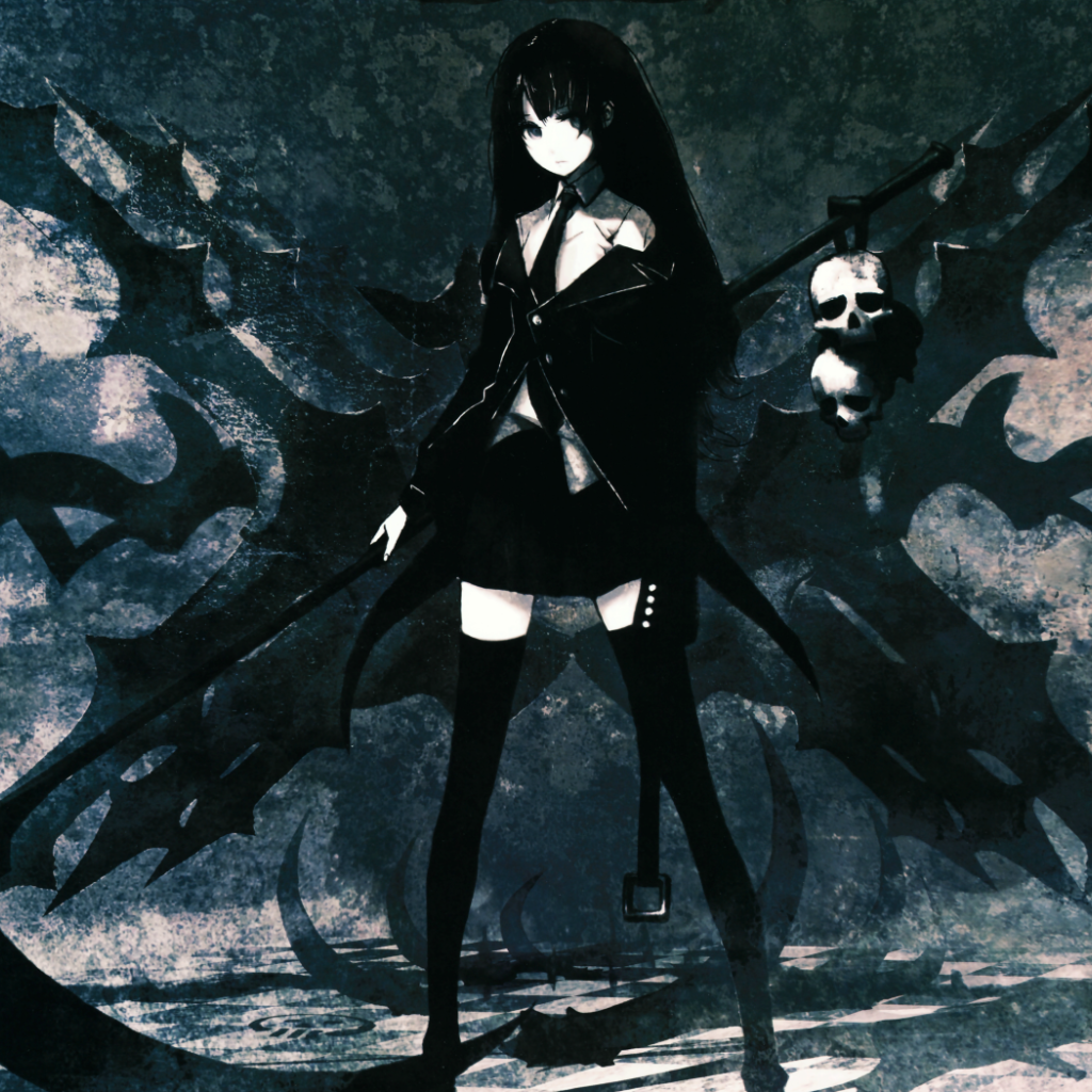 Черный демон аниме