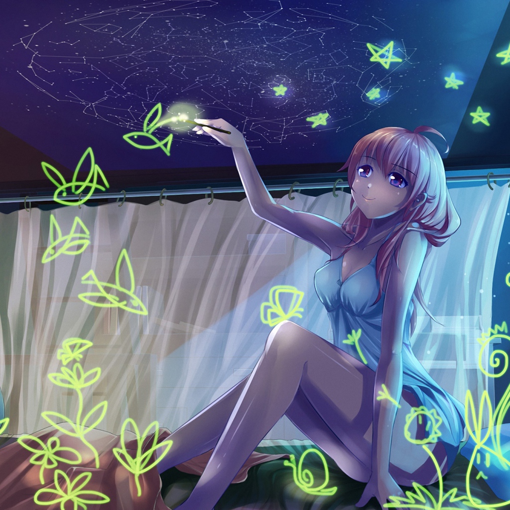 Мечтающая девочка