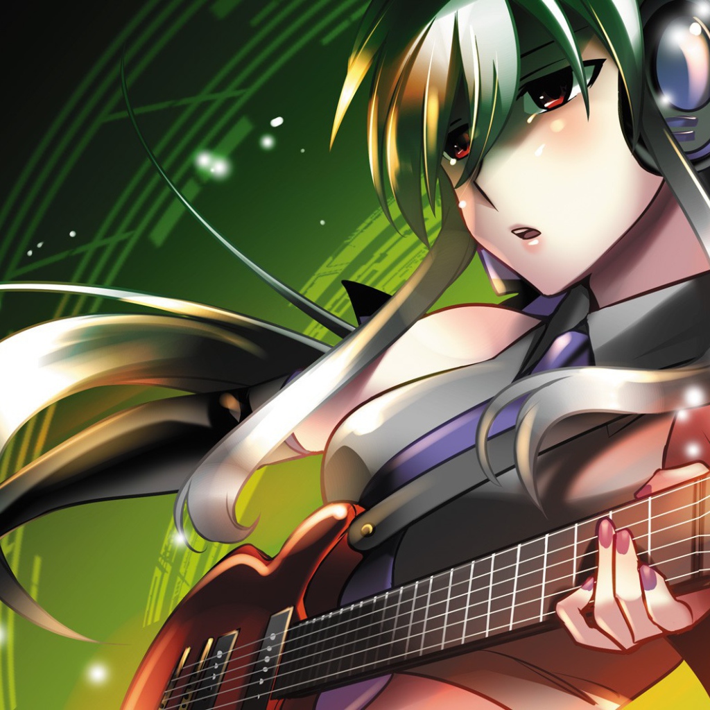 Девушка гитарист