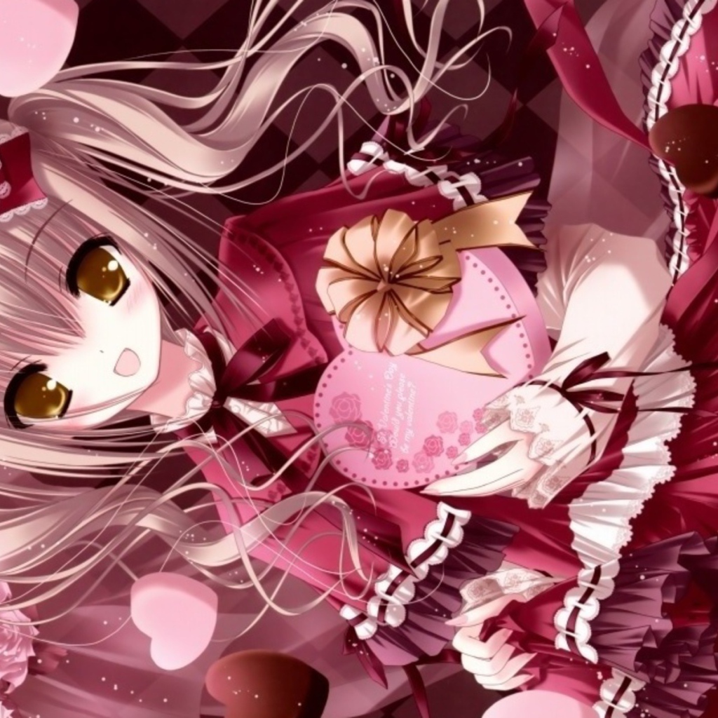 Девочка в розовом платье