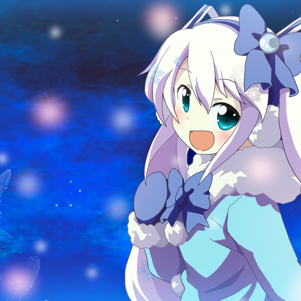 Девочка в зимней одежде