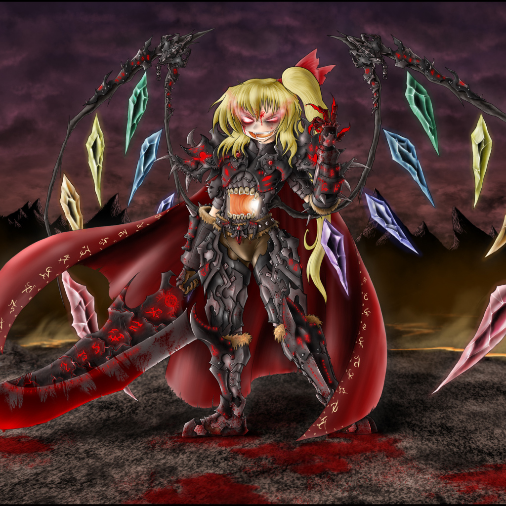 Девочка с окровавленным мечом