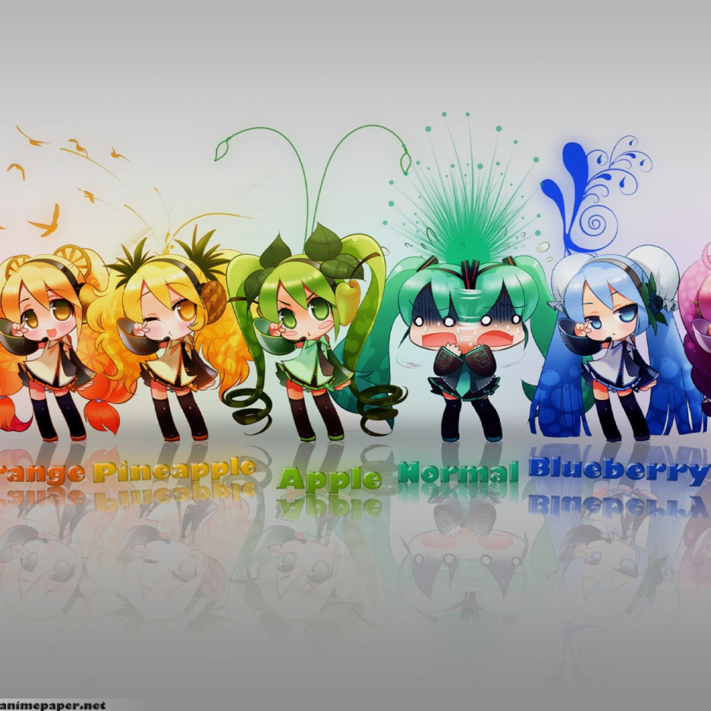 Девочки из анимации