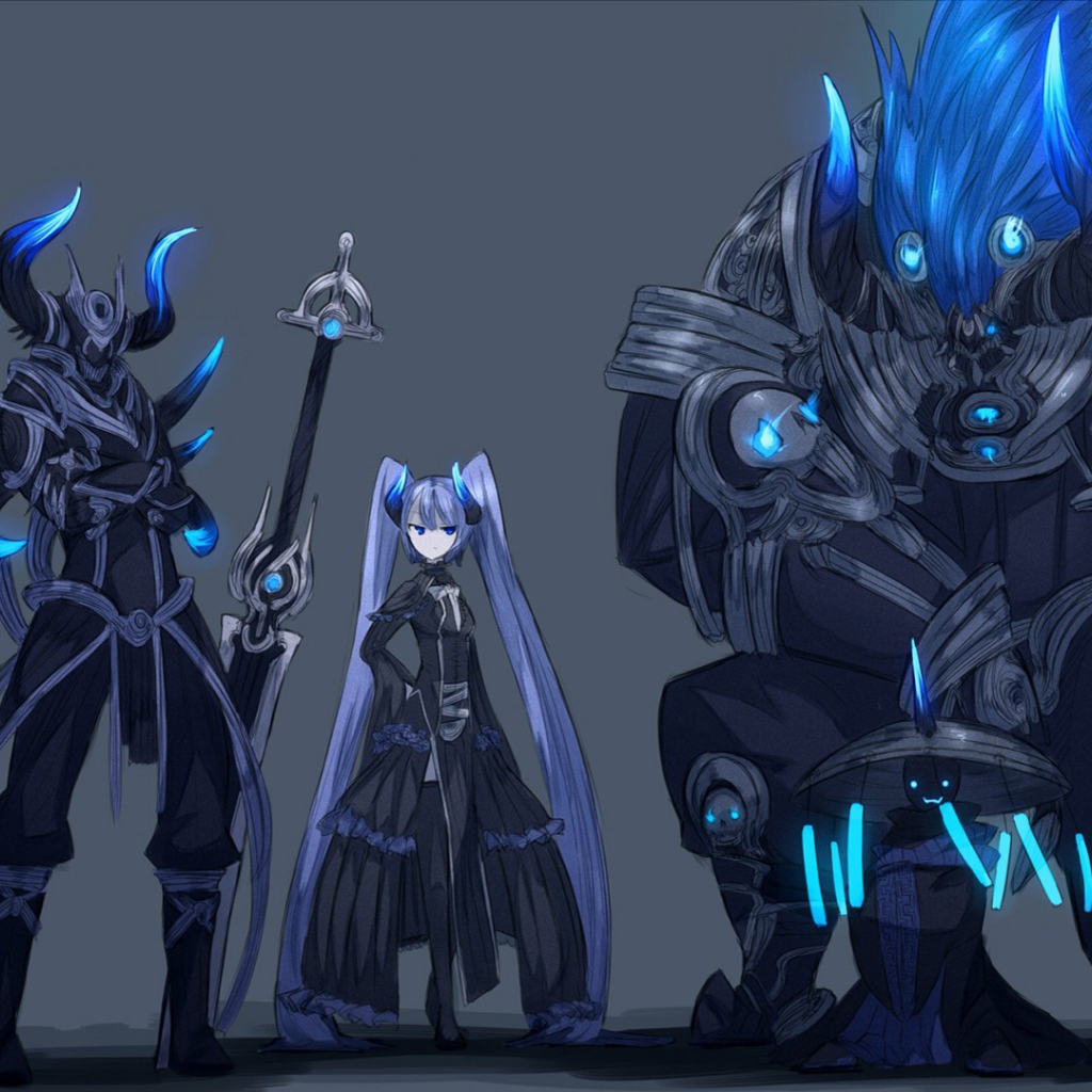 Монстры из Японской анимации