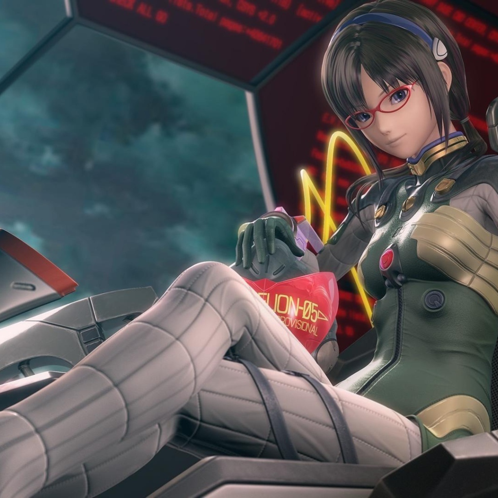 Аниме девуша Неон Генезис