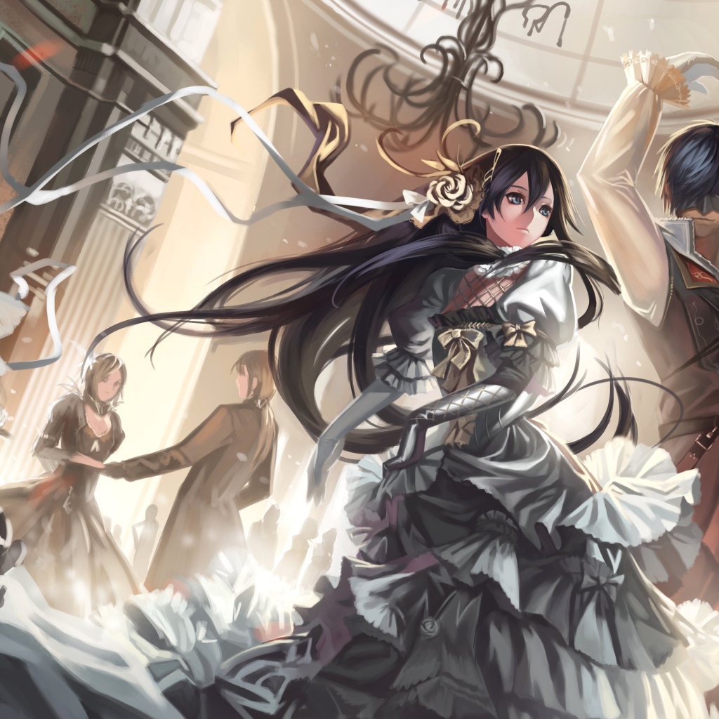 Девушка и парень танцуют