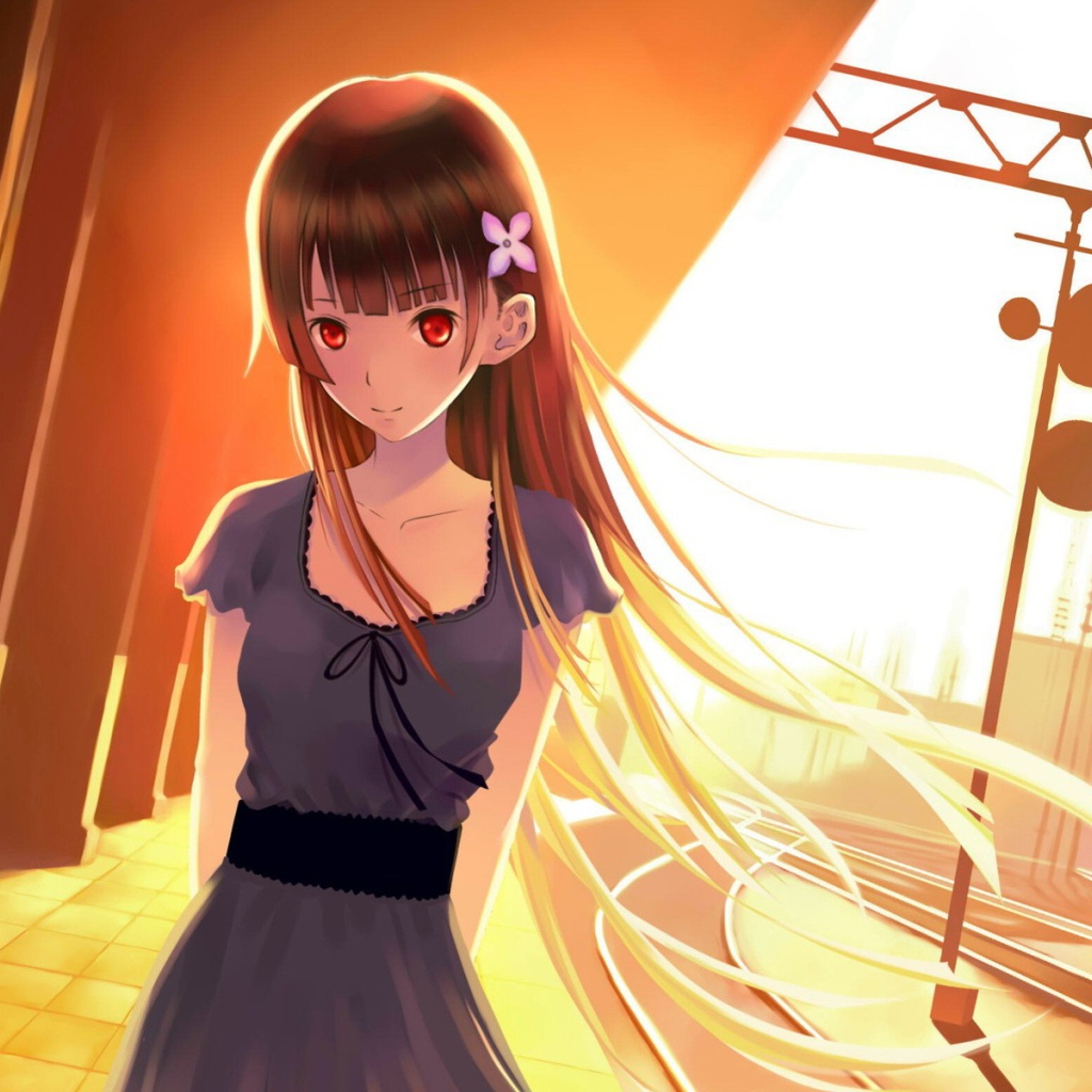 Девочка на вокзале