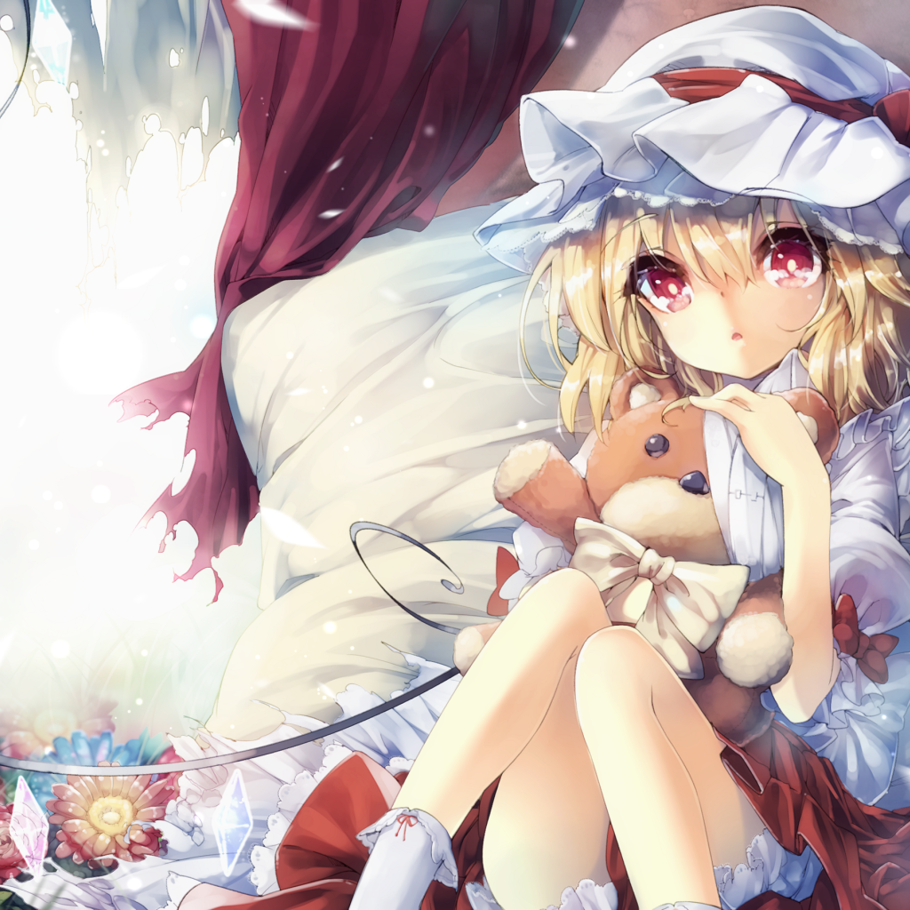 Девочка с медвежонком