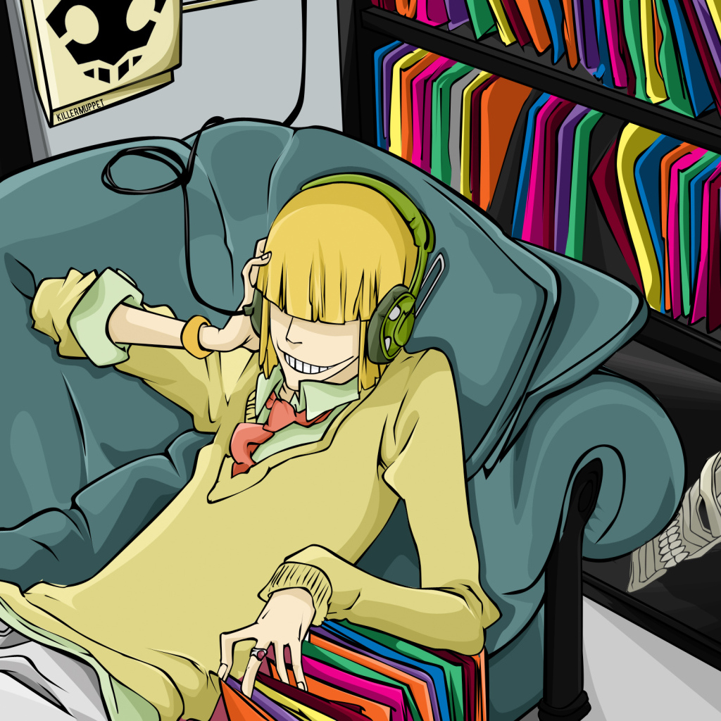 Парень с наушниками