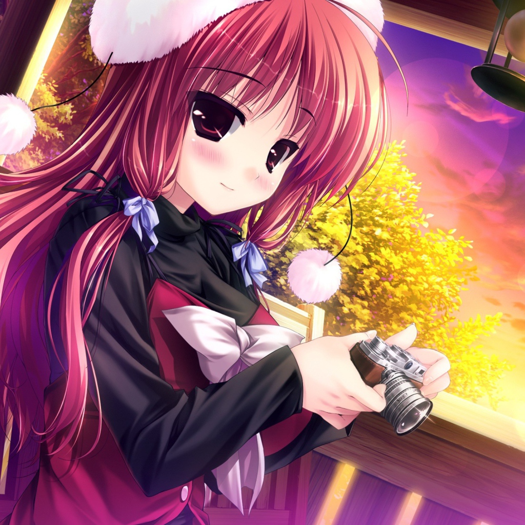 Девочка с фотоаппаратом