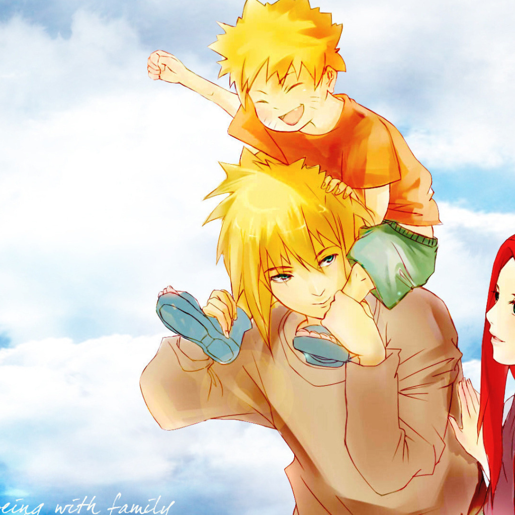 Ребенок на плечах отца