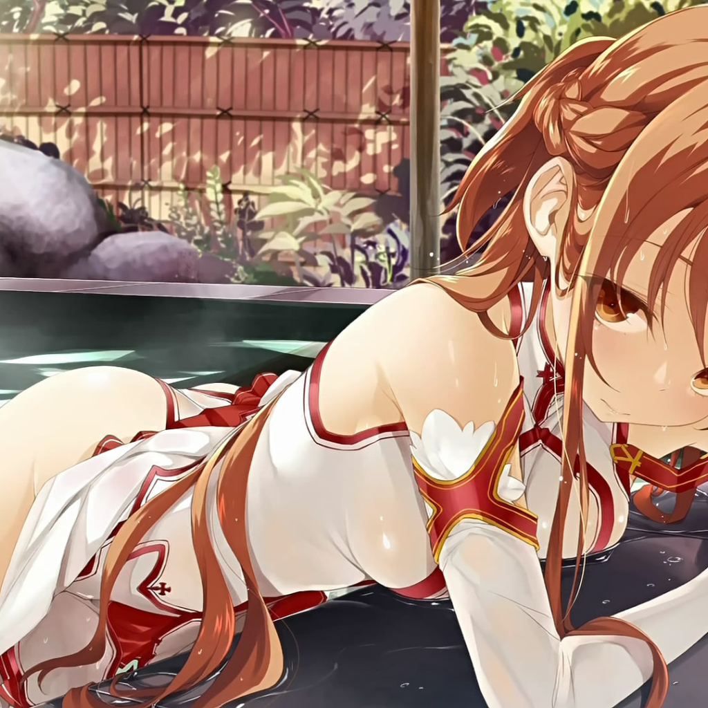 Девочка в воде