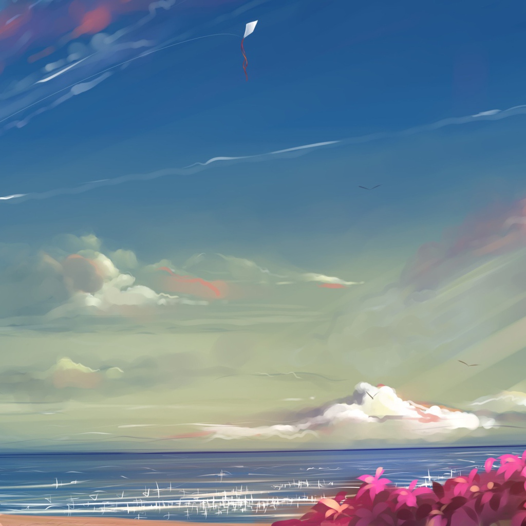 Девочка на берегу