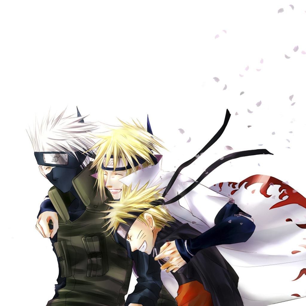 Узумаки , хатаке и какаши