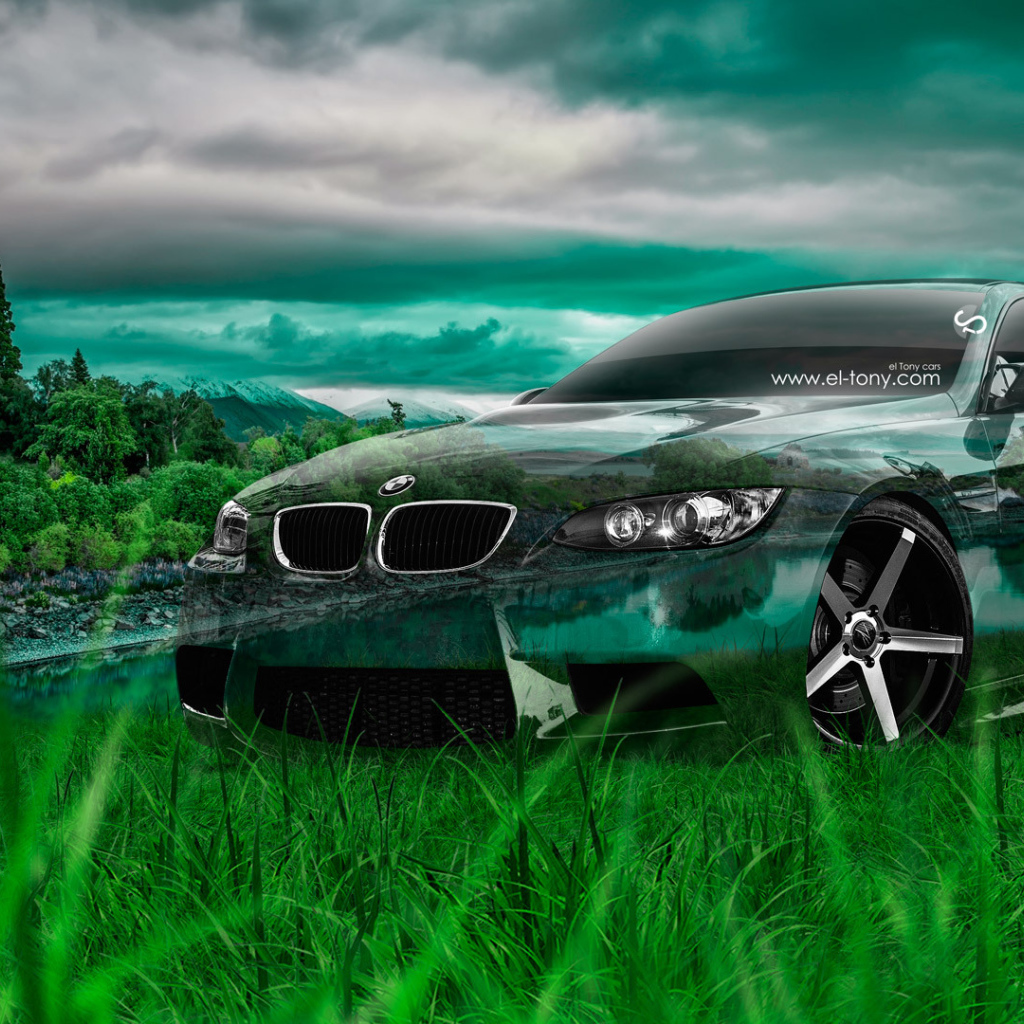 Кристальный BMW M3