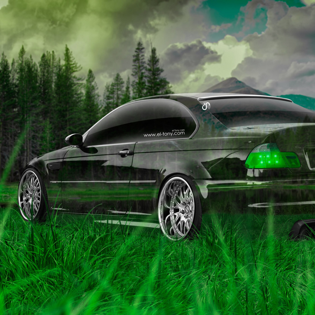 Прозрачный BMW