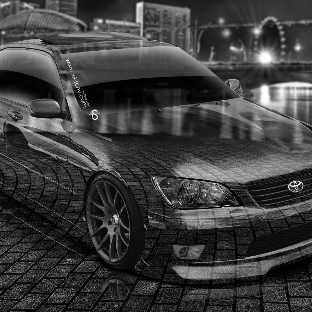 Toyota Altezza на набережной