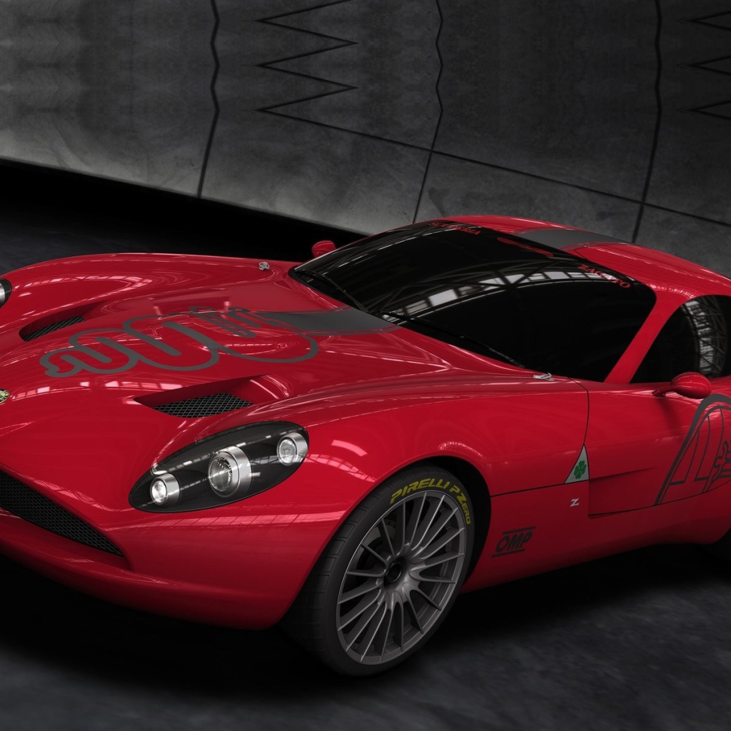 Красивый автомобиль Alfa Romeo 33